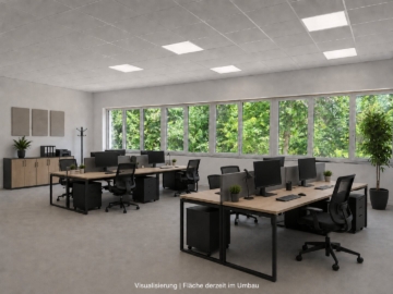 Neu errichtete, klimatisierte und individuell gestaltbare Bürofläche im Fritschpark – 256 m² im Zentrum von Wels, 4600 Wels, Büro