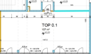 Grundriss - Gewerberäumlichkeit mit Potential – zu vermieten in Wels-Lichtenegg!